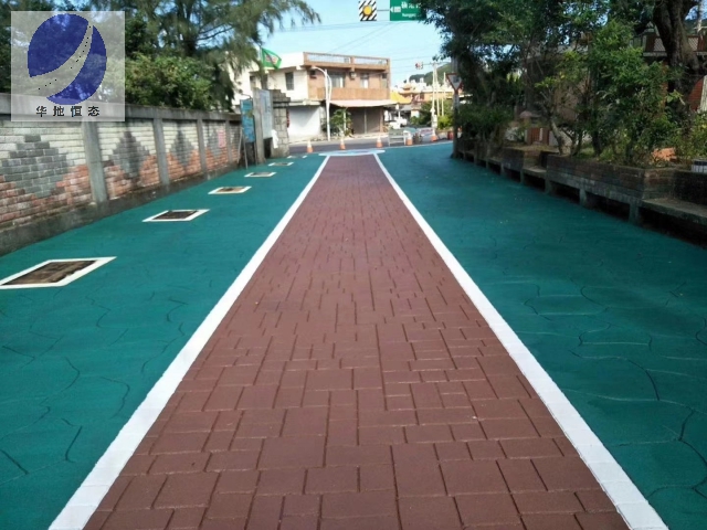 壓花路面